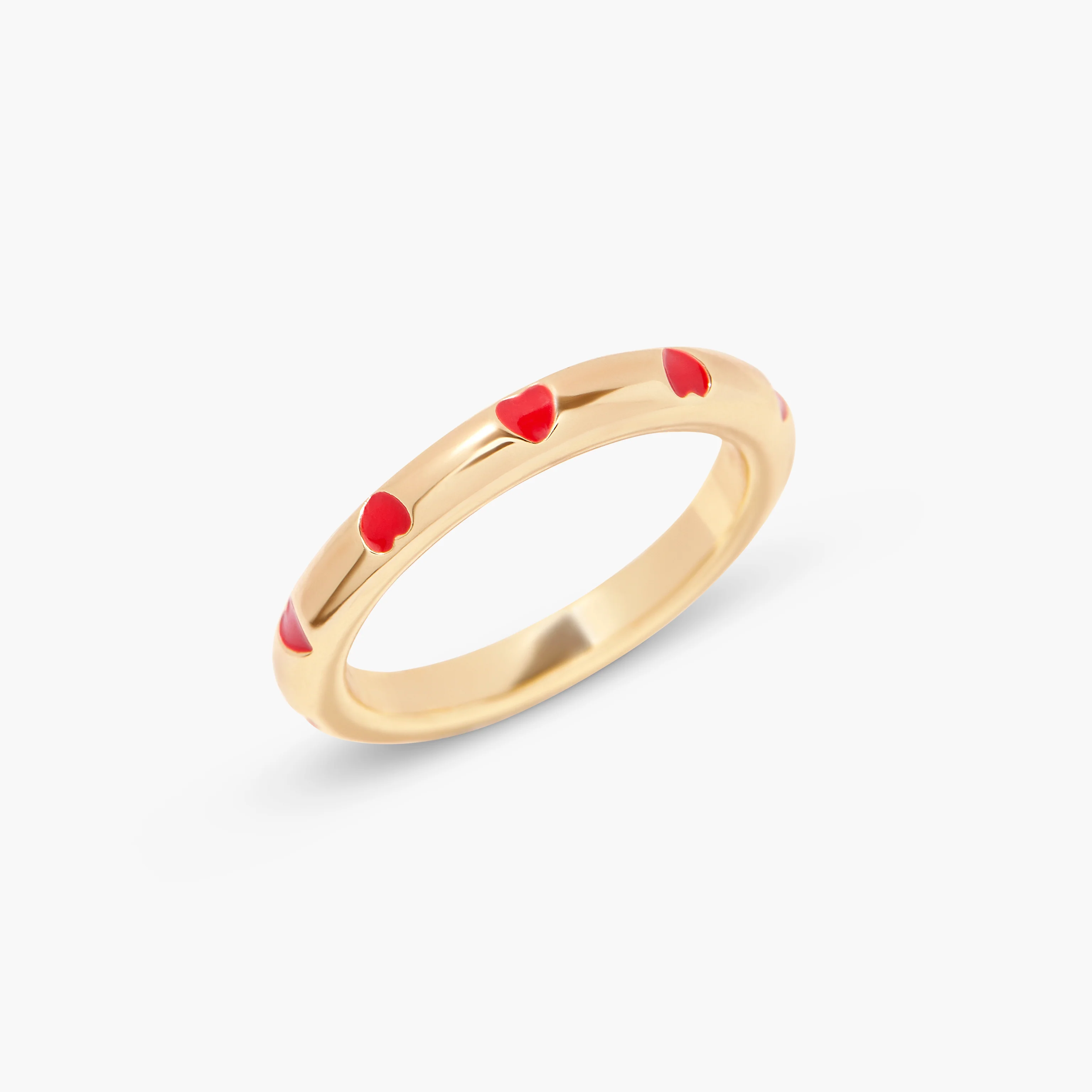 Image of Maeve Heart Enamel Ring