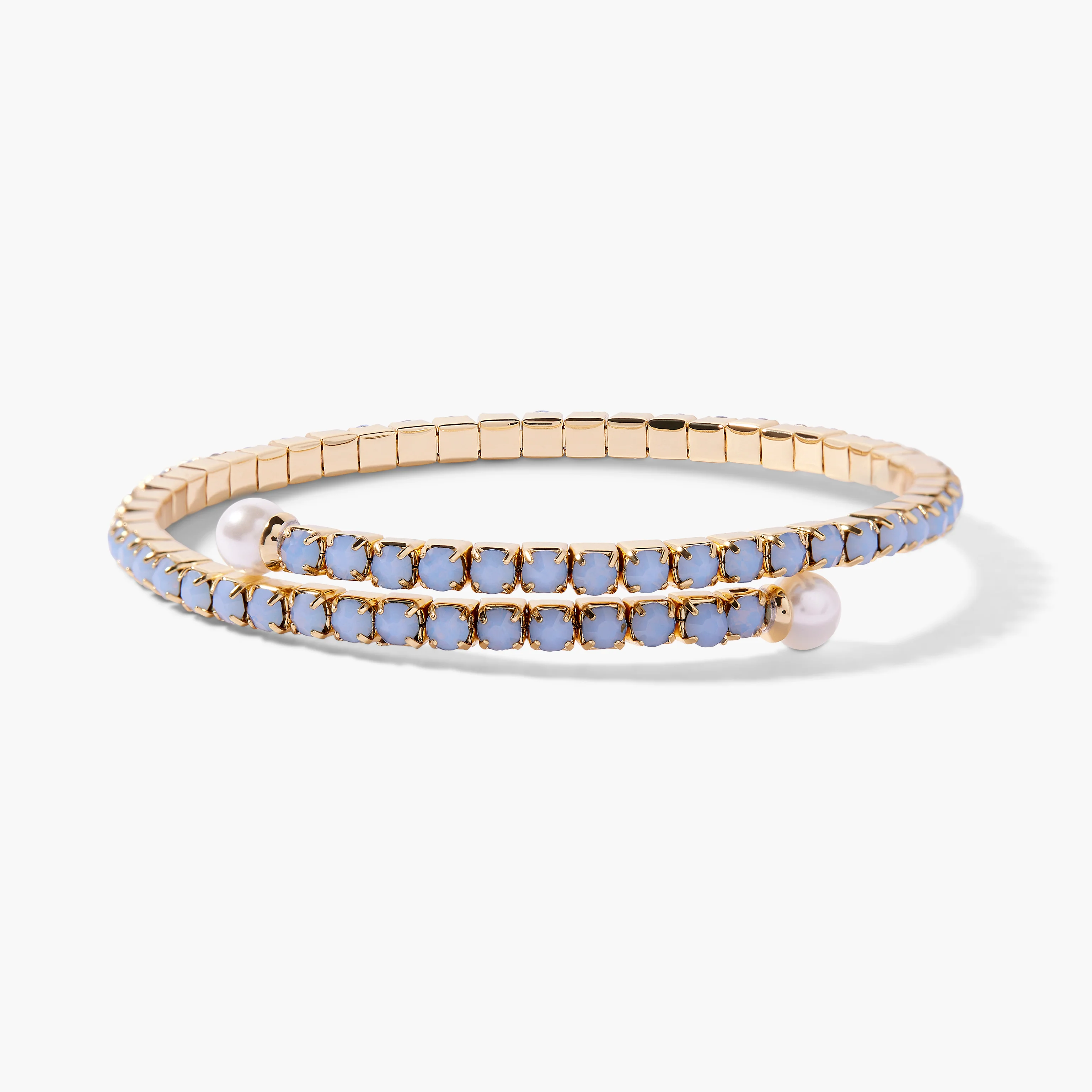 Image of Isabella Opal Coil Tennis Bracelet