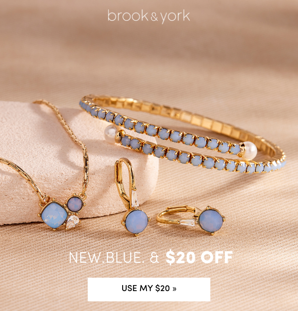 new, blue and $20 off