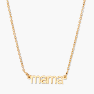 Mama Nameplate Necklace