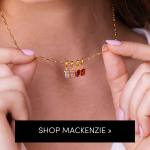 Mackenzie Stacking Birthstone Necklace