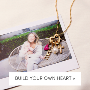 Build Your Own Heart Charm Necklace