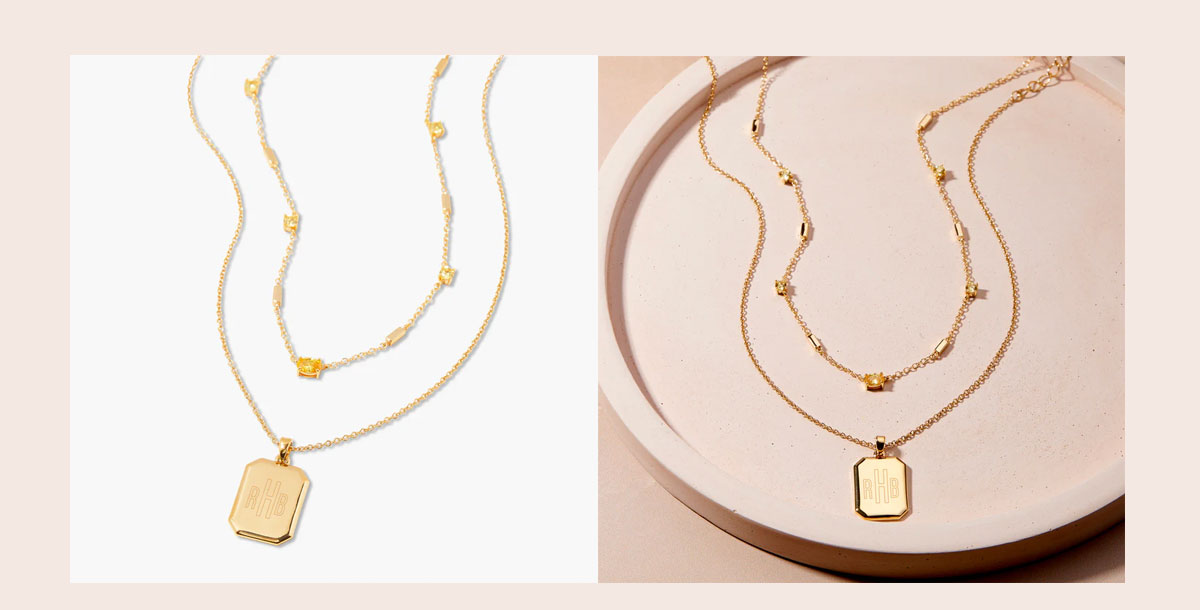 Willow Birthstone Layering Set