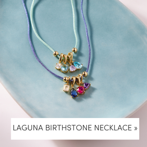 Build Your Own Laguna Birthstone Charm Necklace