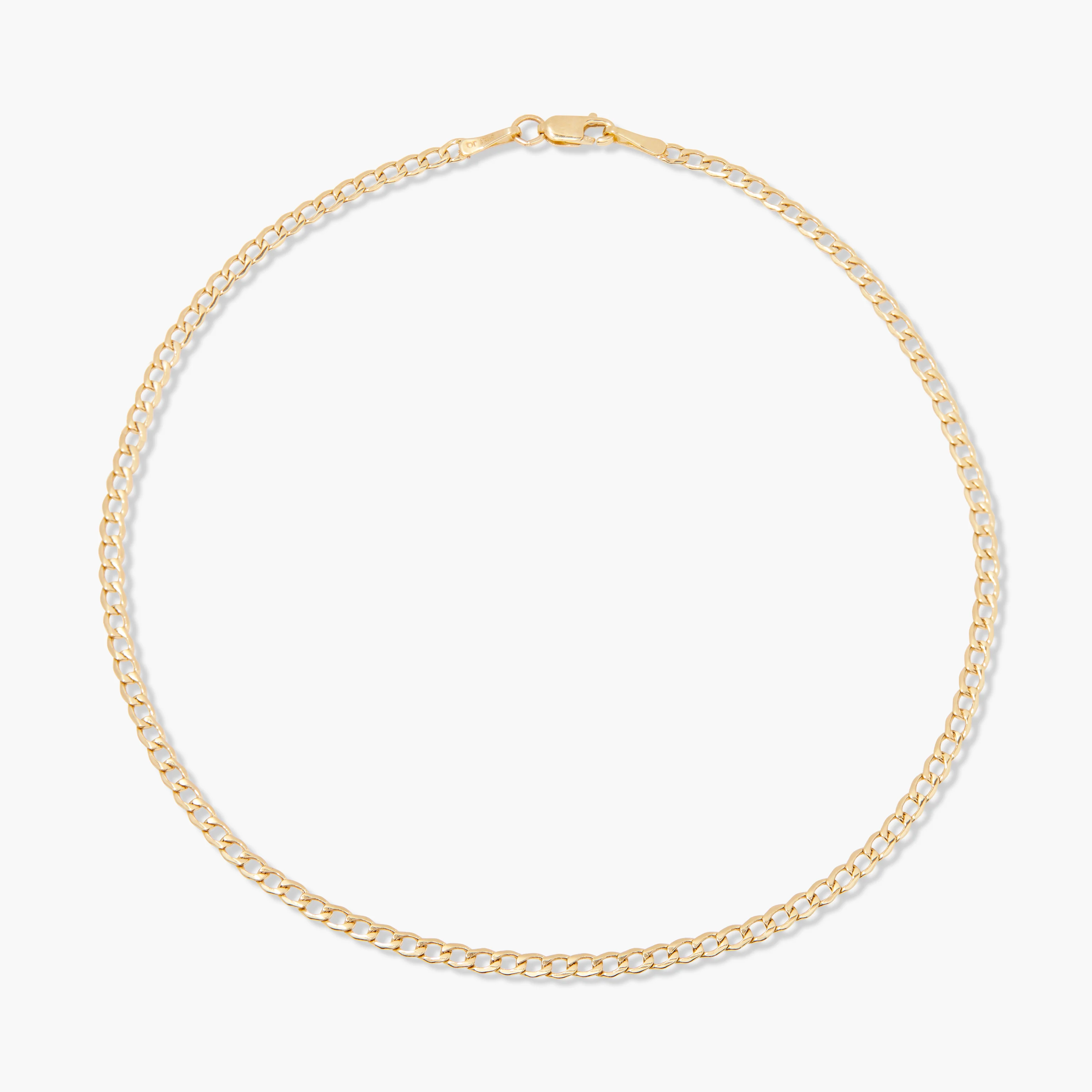 Image of Ella Mini 14K Gold Anklet