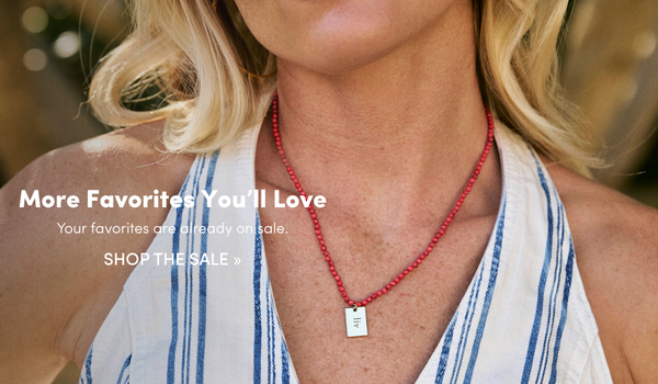 Bennett Tag Charm Necklace