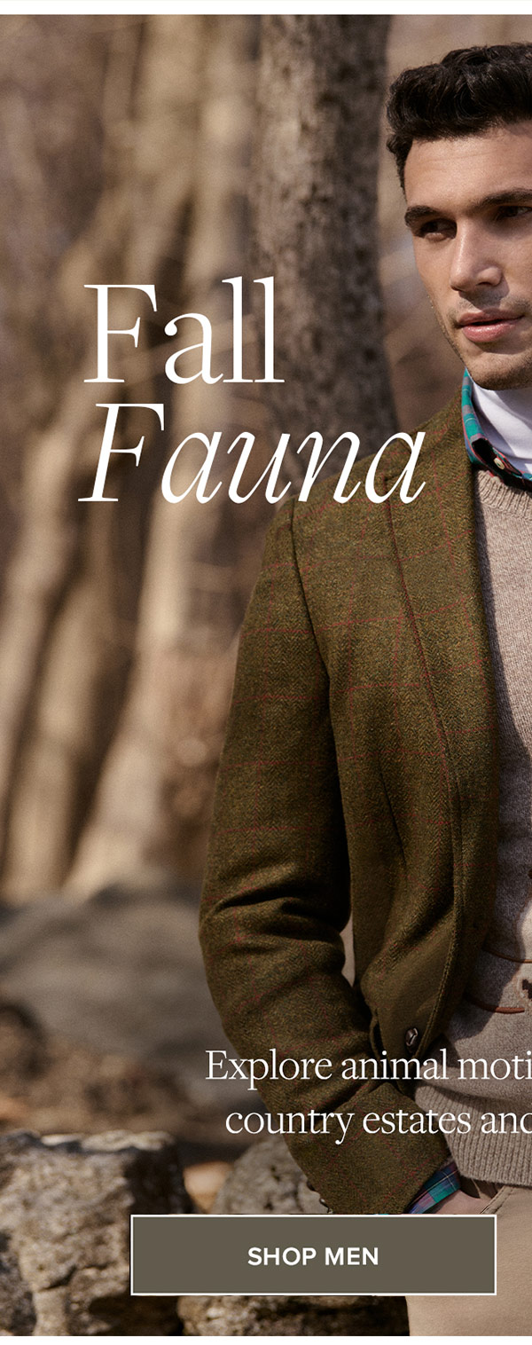 Shop Men's Fall Fauna