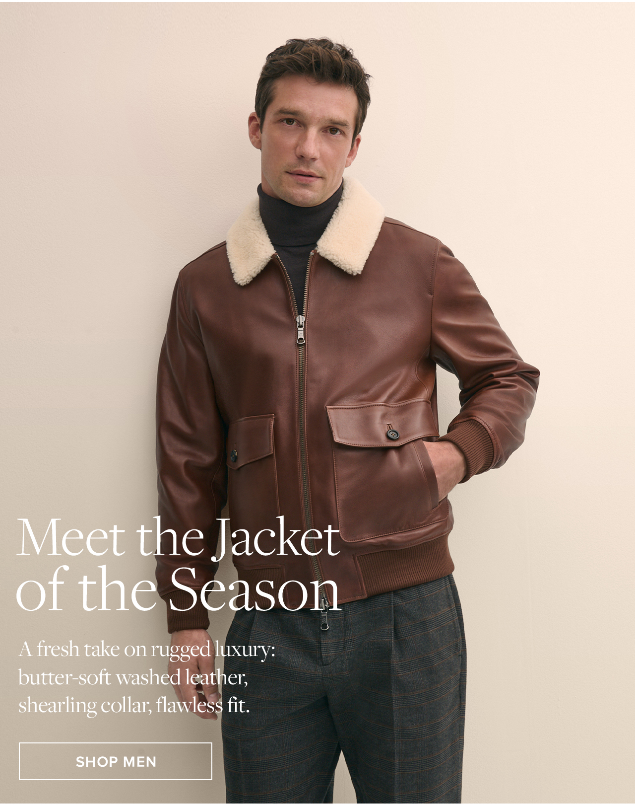 Meet the Jacket of the Season Shop Men