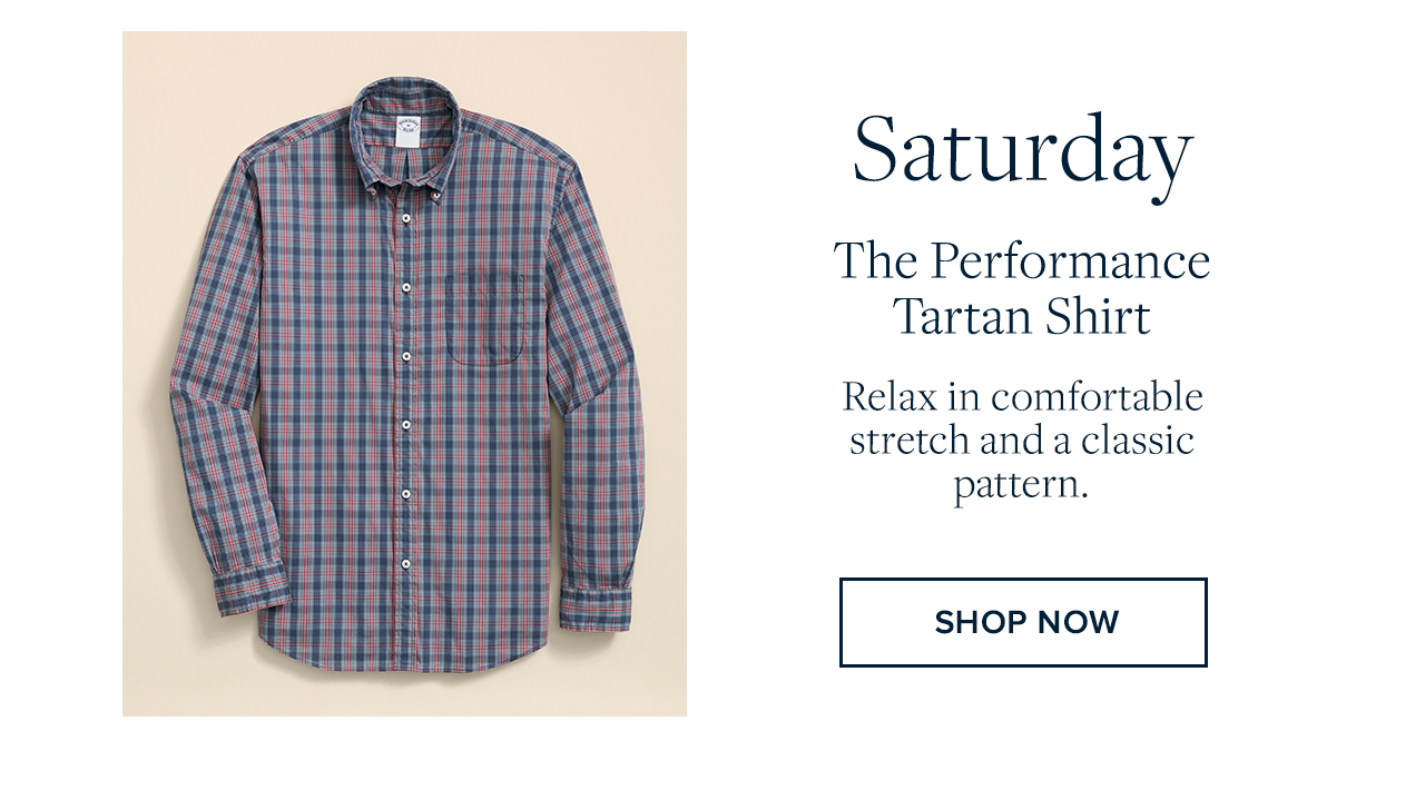 Saturday The Performance Tartan Shirt Shop Now