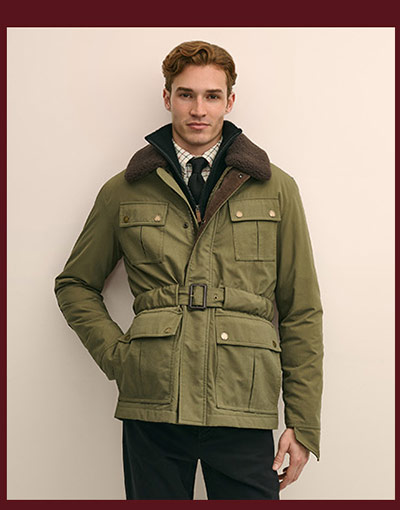 Cotton field jacket