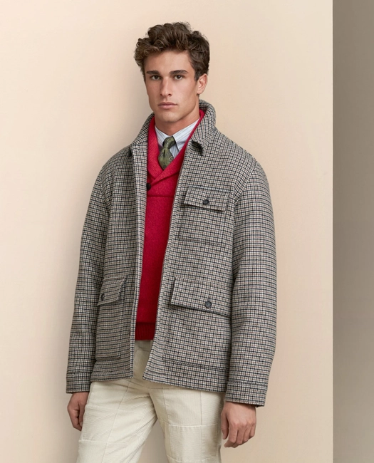 Image of Brooks Brothers Wool Blend Double-Faced