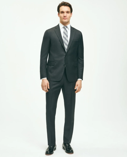 Image of Classic Fit Wool Tic 1818 Suit
