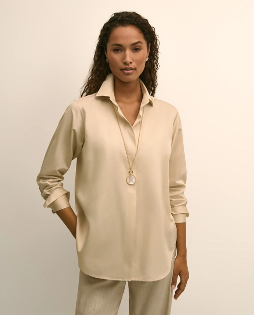 Image of Mother-Of-Pearl Pendant Necklace