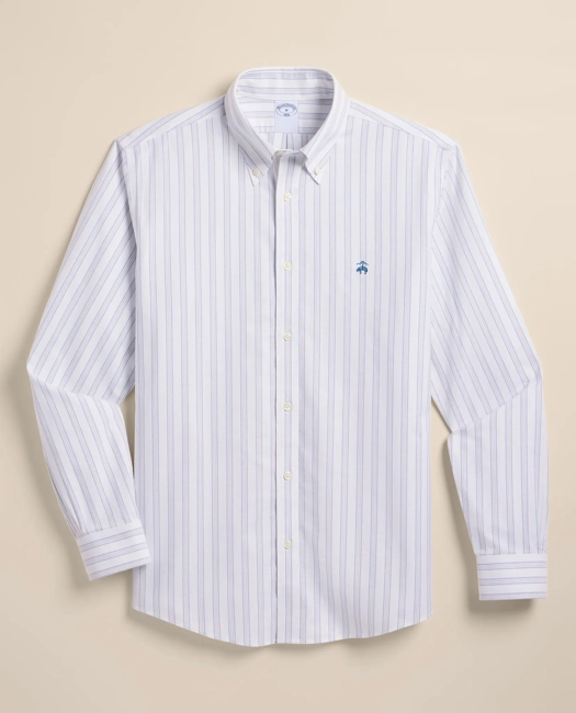 Image of Stretch Non-Iron Cotton-Oxford Polo