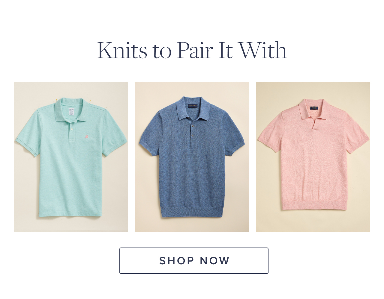 Knits to Pair It With Shop Now