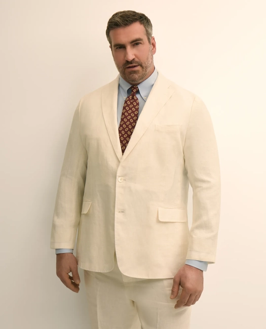 Image of Big & Tall Linen Suit Jacket