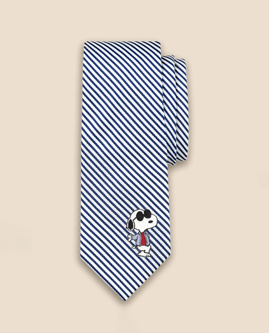 Image of Brooks Brothers x PEANUTS Cotton - Suit Tie