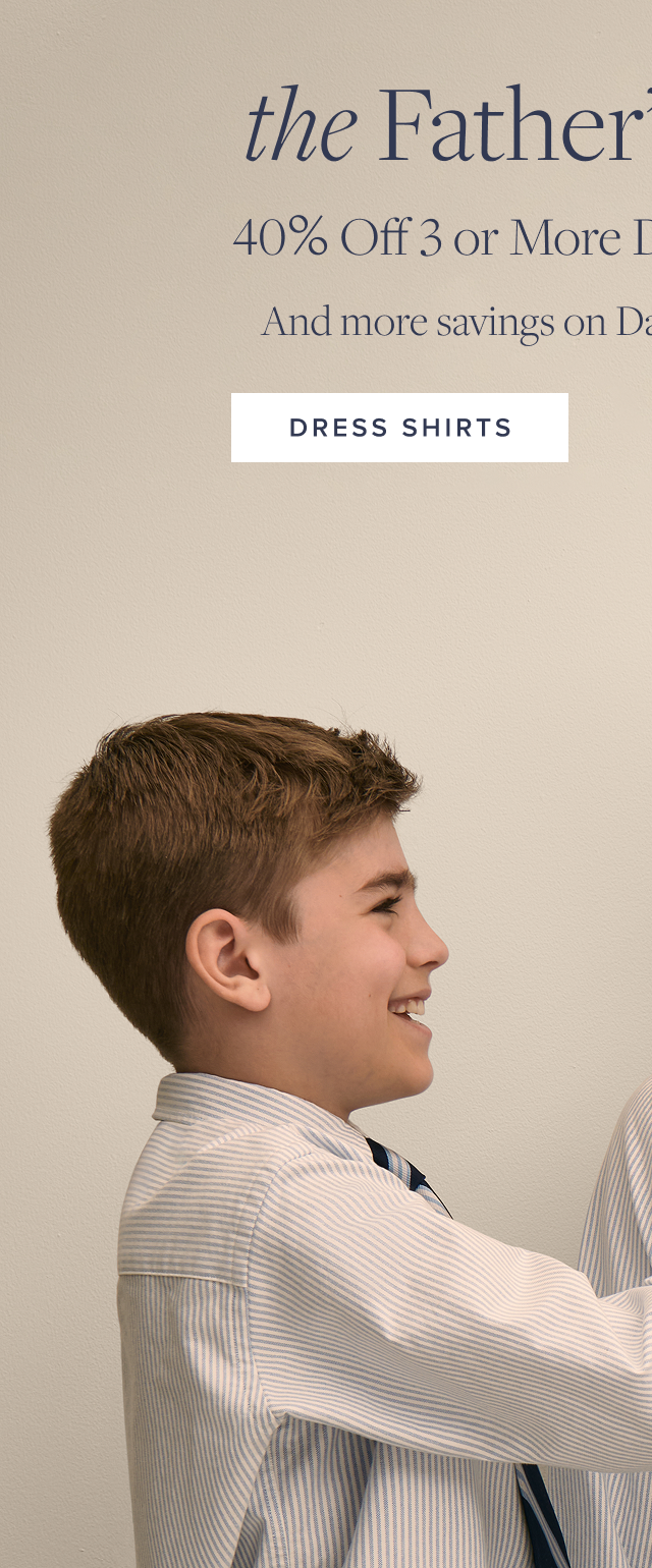 The Father's Day Sale Dress Shirts
