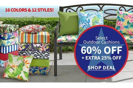 SELECT OUTDOOR CUSHIONS