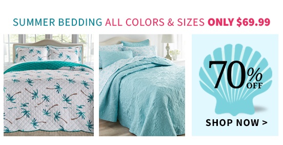 SUMMER BEDDING 70 OFF