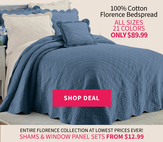 FLORENCE COLLECTION FROM 12.99