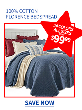 99.99 FLORENCE BEDSPREAD