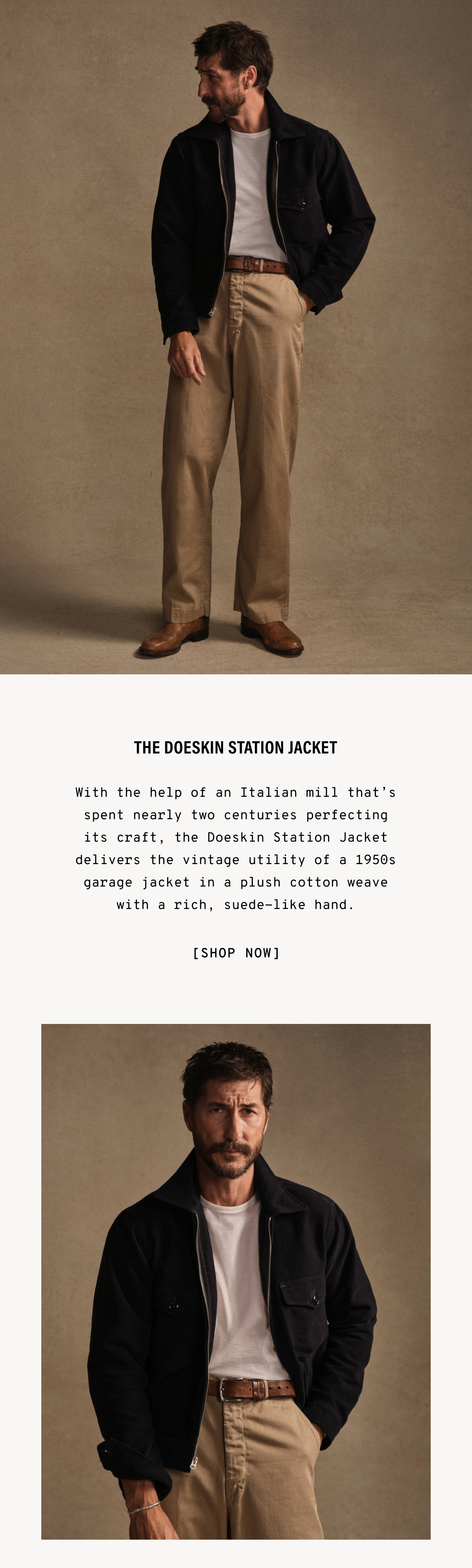 Doeskin Station Jacket