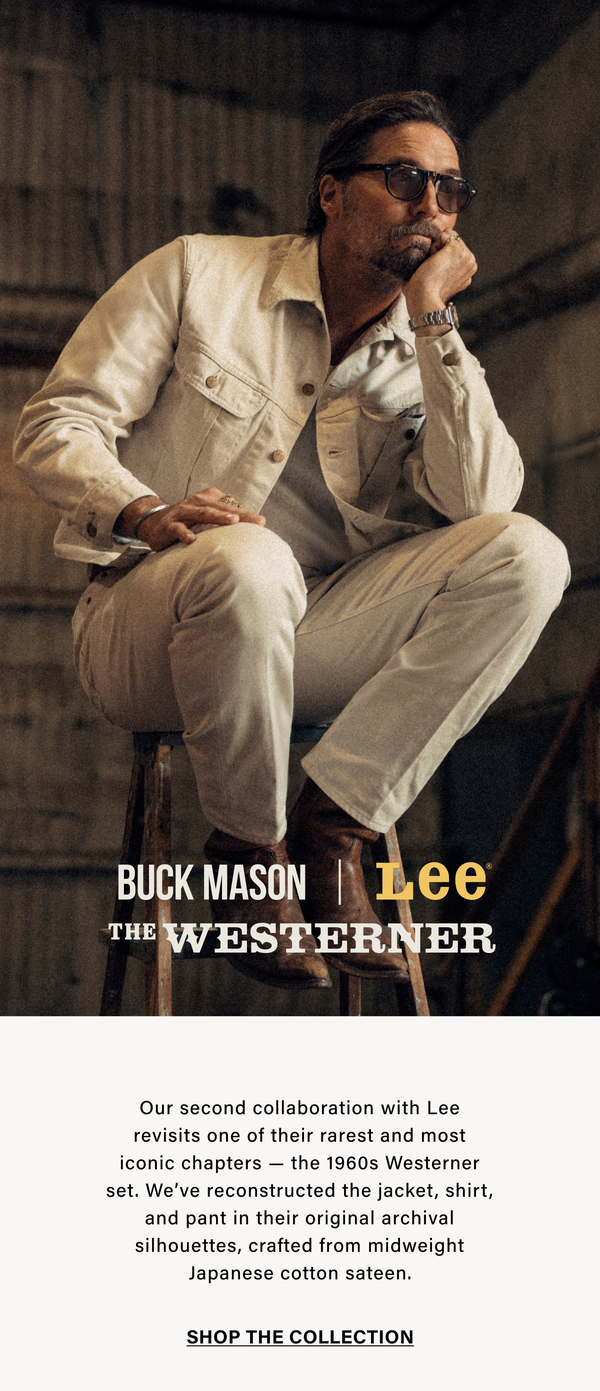 Lee x Buck Mason