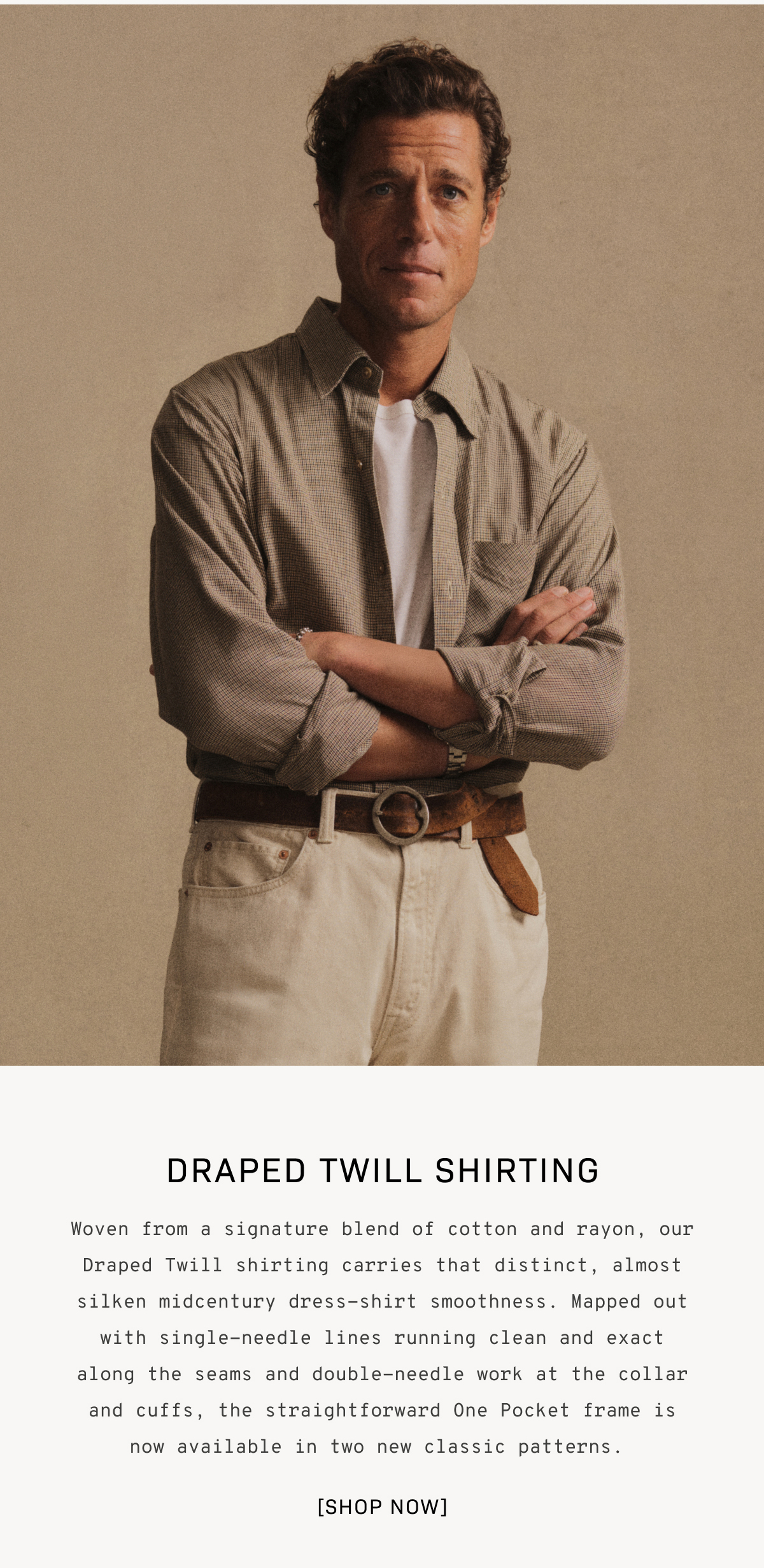 Draped Twill