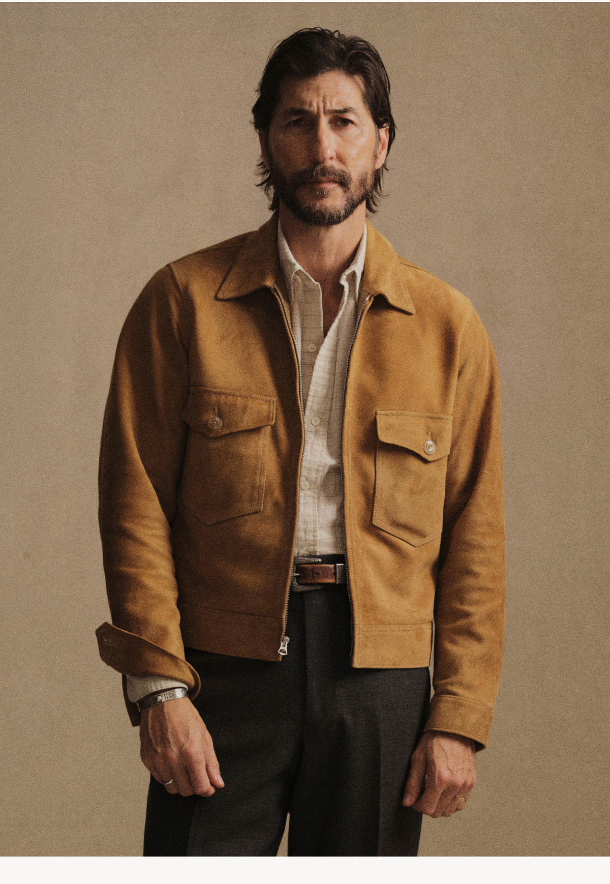 Suede Jacket