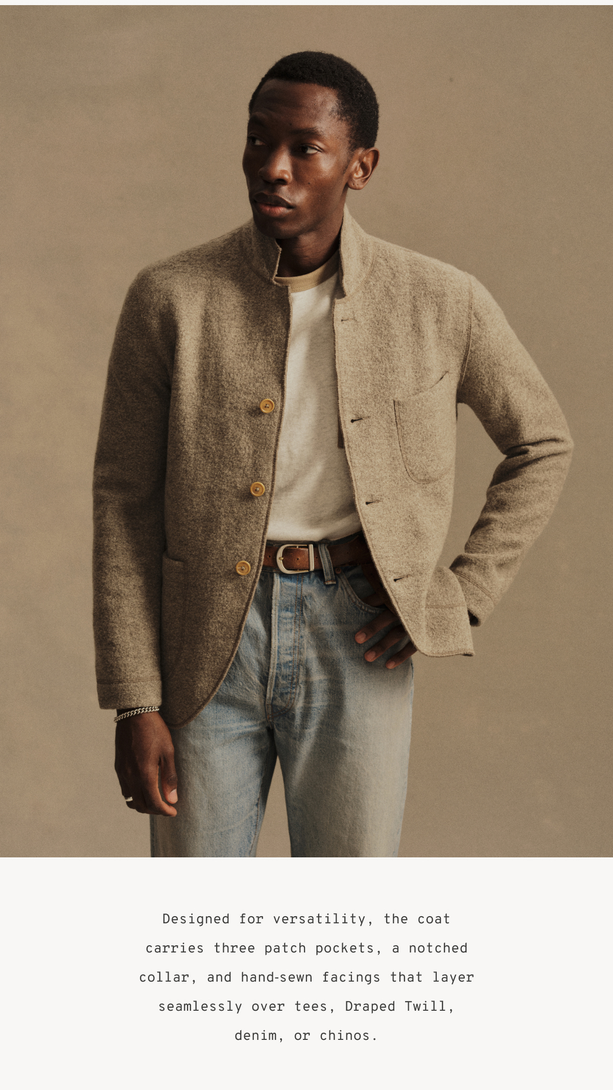 Felted Chore Coat