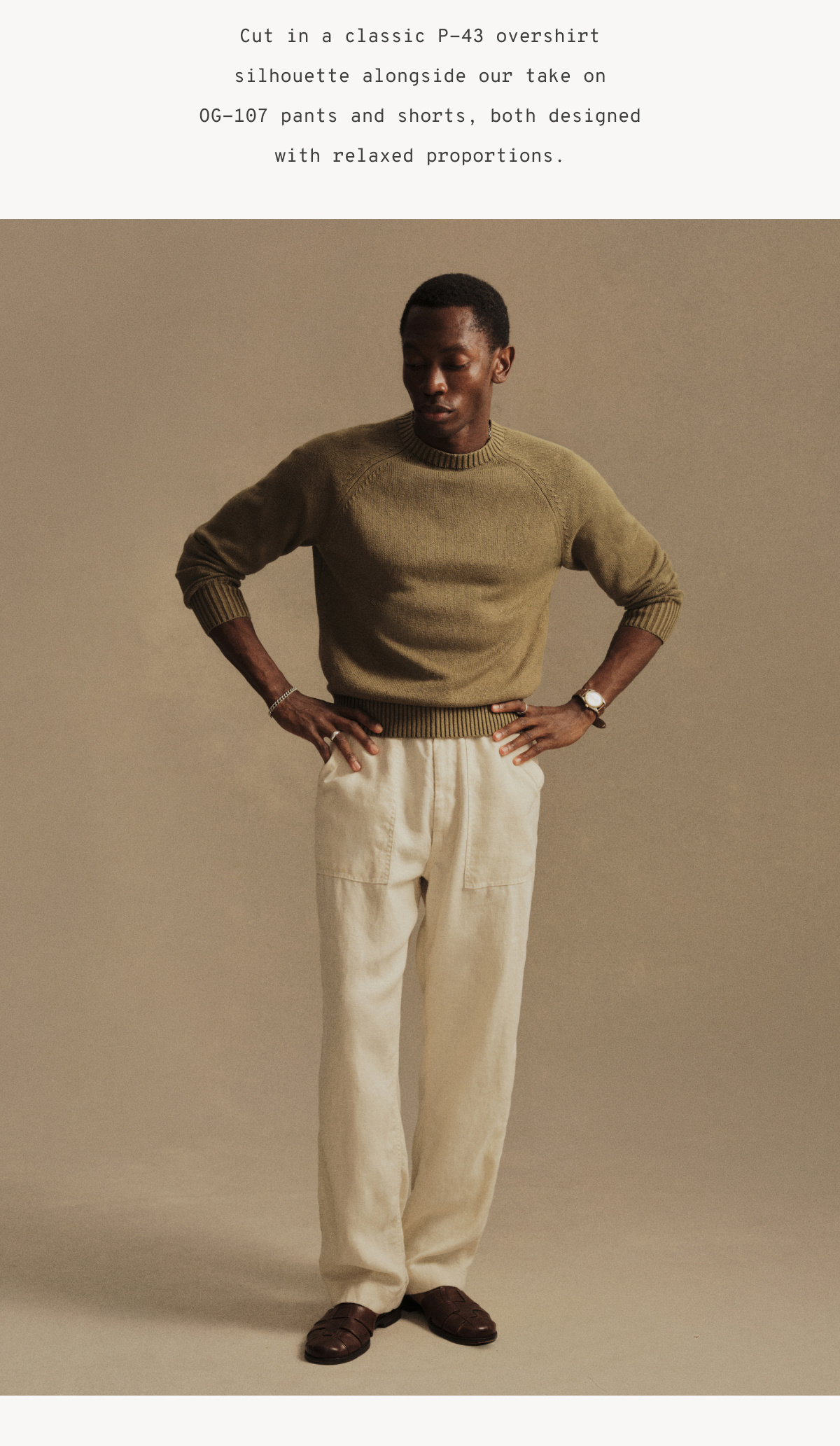 Loomed Linen Pant