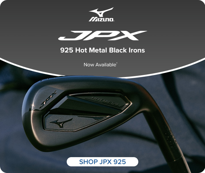 Mizuno JPX925 Hot Metal Black Irons Now Available
