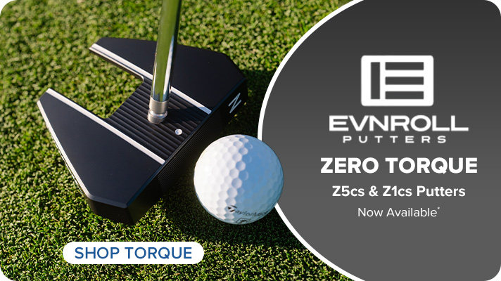 Evnroll ZERO Torque Putters - Z5cs & Z1cs Models Now Available