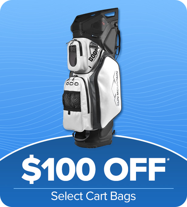 $100 off Select Cart Bags
