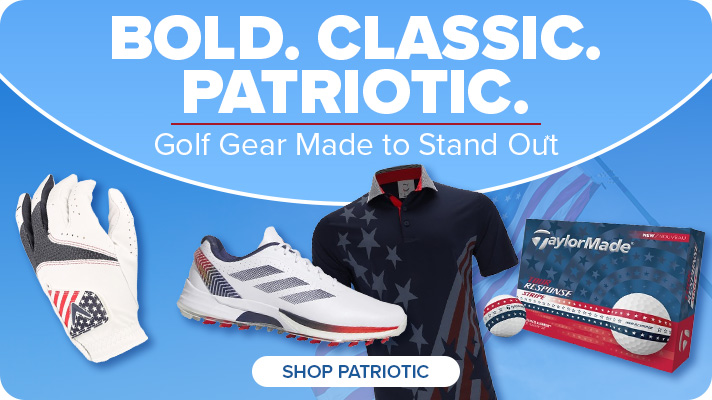 Bold. Classic. Patriotic. Golf Gear Made to Stand Out
