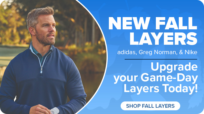 New Fall Layers from Adidas, Greg Norman, and Nike