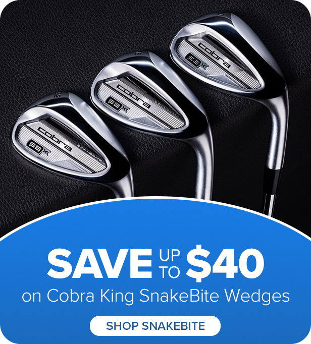 Cobra King Cobra SnakeBite Wedges - Save up to $40