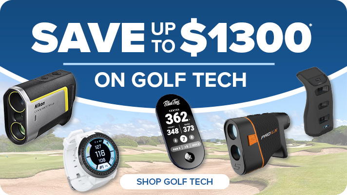 Save up to $1300 on Golf Tech