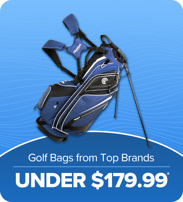 $100 off Select Stand Bags
