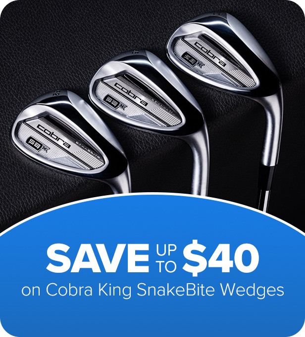 Cobra King Cobra SnakeBite Wedges - Save up to $40