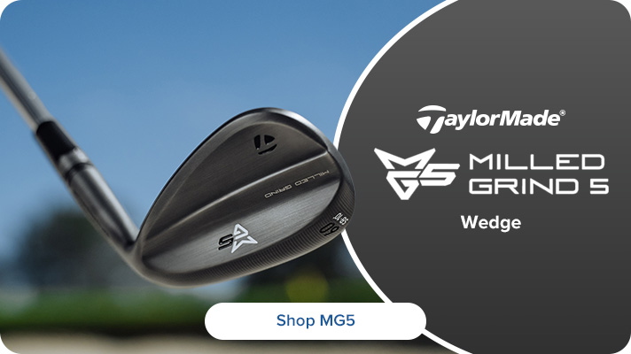 TaylorMade Milled Grind 5 Wedge - Now Available