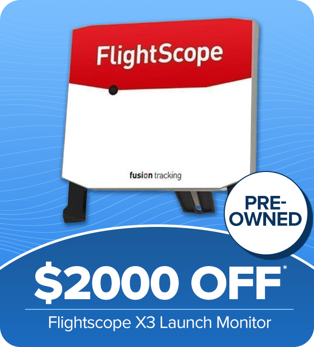 Flightscope X3 Launch Monitor - $2000 Off (Preowned)