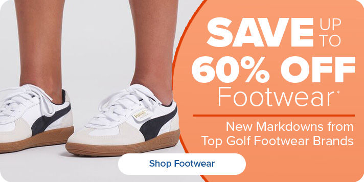 Save up to 60% off Footwear