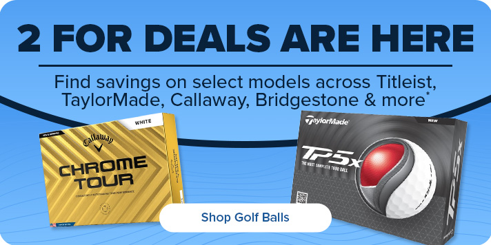 Find savings on select models across Titleist, TaylorMade, Callaway, Bridgestone & more. Offers vary—shop now to see the latest.