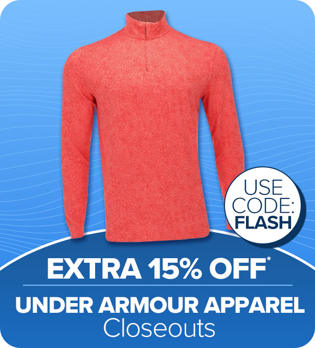 Under Armour Apparel Closeouts- Extra 15% Off with Code