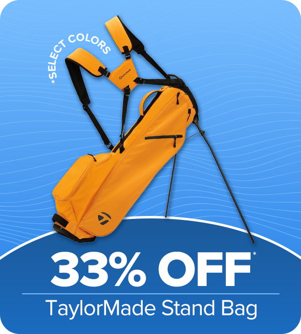 TaylorMade Stand Bag 33% off Select Colors