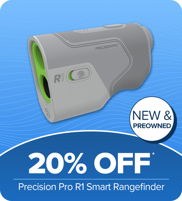 Precision Pro R1 Smart Rangefinder - 20% Off (New & Preowned)
