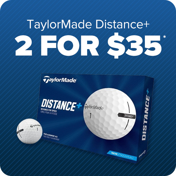 TaylorMade Distance+ Buy 2 for $35