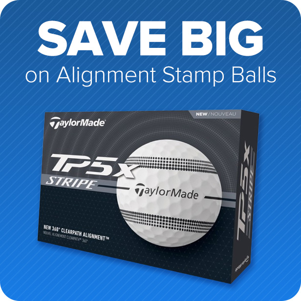 Save on Alignment Stamp Golf Balls